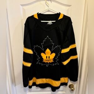 MAPLE LEAFS X DREWHOUSE REVERSIBLE JERSEY NEW CONDITON AND AUTHENTIC!